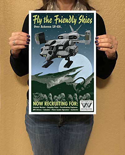 Amazon.com: Aliens - Acheron LV-426 - Vintage Travel Poster